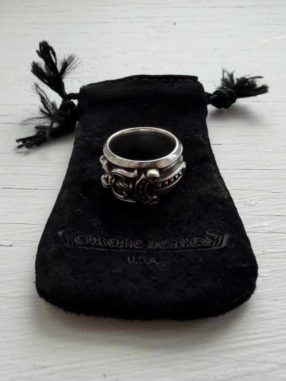 CHROME HEARTS DAGGER RING - Picture 6 of 6